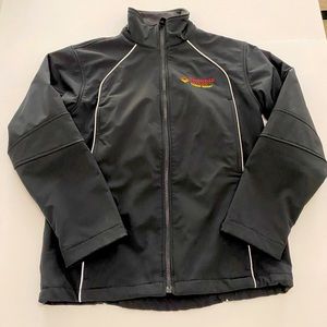 Thunder Valley Casino Resort Embroidered Men's Full Zip Jacket Size Small Black